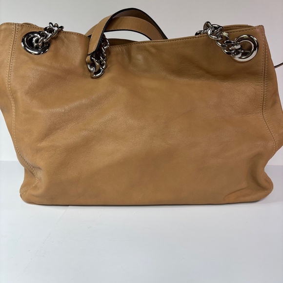 Valentino by Mario Valentino Shoulder Bag/Tote (Spa) w/Tassel - Picture 4 of 11